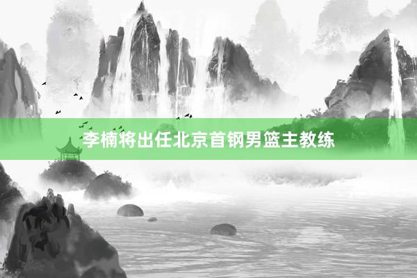 李楠将出任北京首钢男篮主教练