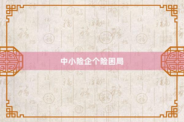 中小险企个险困局